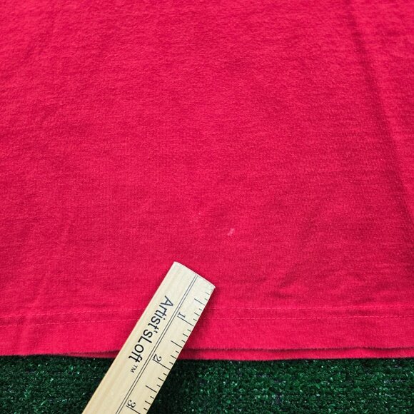 AKOO‎ Tshirt Mens XL Red Short Sleeve Jet Fighter Smoke Graphic Streetwear - Picture 3 of 8